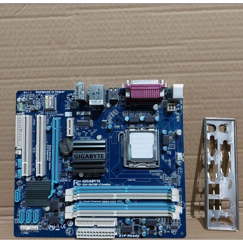 Motherboard Intel G41 Asus Socket LGA 775 Ddr3 - Mainboard G41 Gigabyte Socket 775