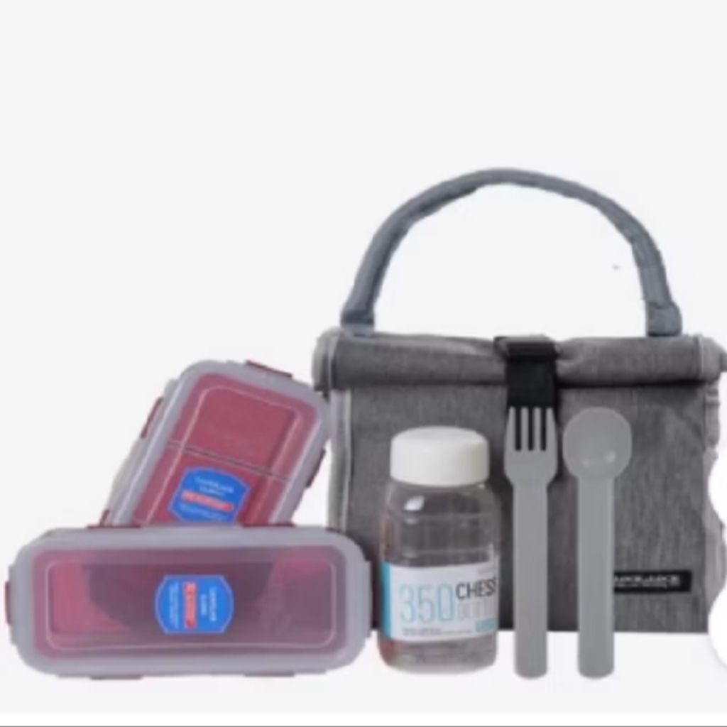 Lock and Lock Lunch Box Set/ Lock and Lock Kotak Bekal Makan Siang