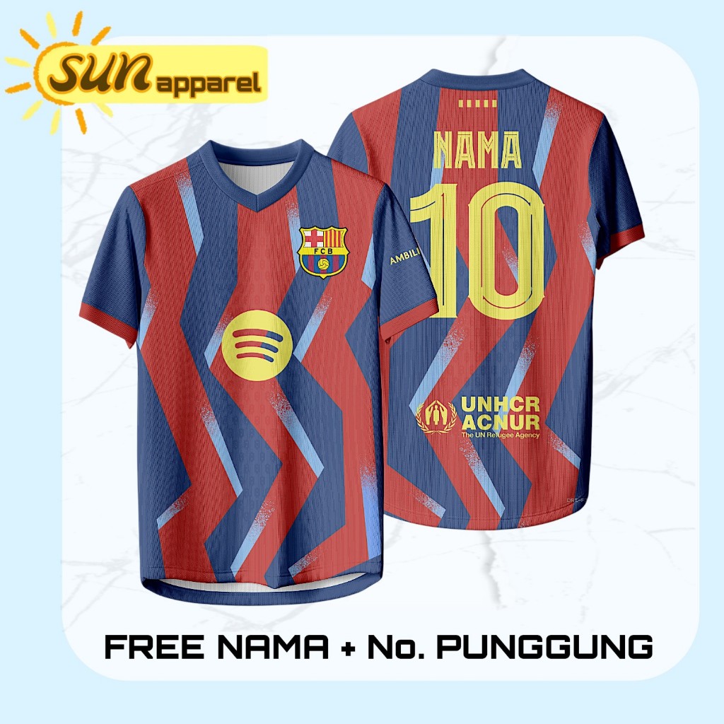 JERSEY BARCELONA 4TH TERBARU 2026