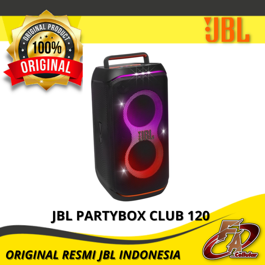 JBL Partybox Club 120 - Garansi Resmi JBL Indonesia