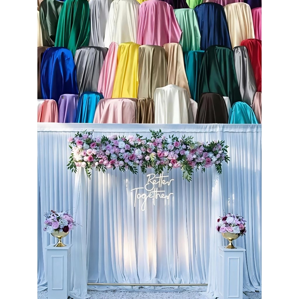 kain backdrop background dekorasi pesta tenda dinding backdrop abutay filamim