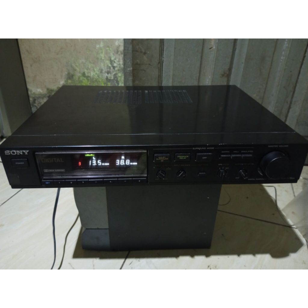 Power Amplifier DSP Surround SONY Japan DSP 505se