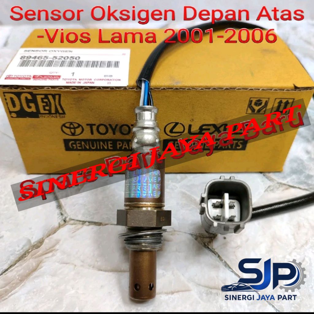 Sensor Oksigen O2 Oxygen Depan Vios Gen 1 2001-2007 Limo Original