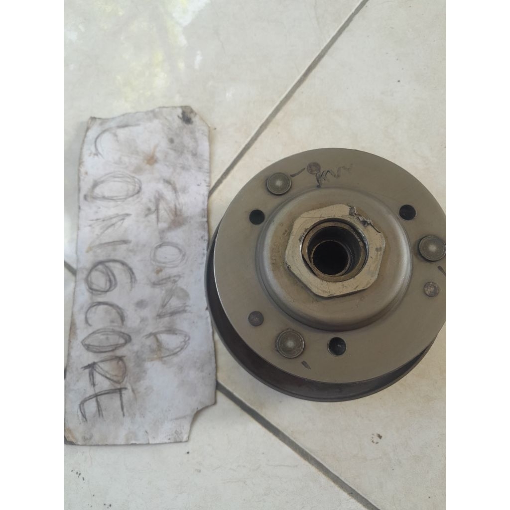 pully belakang set beat karbu 2012 original copotan