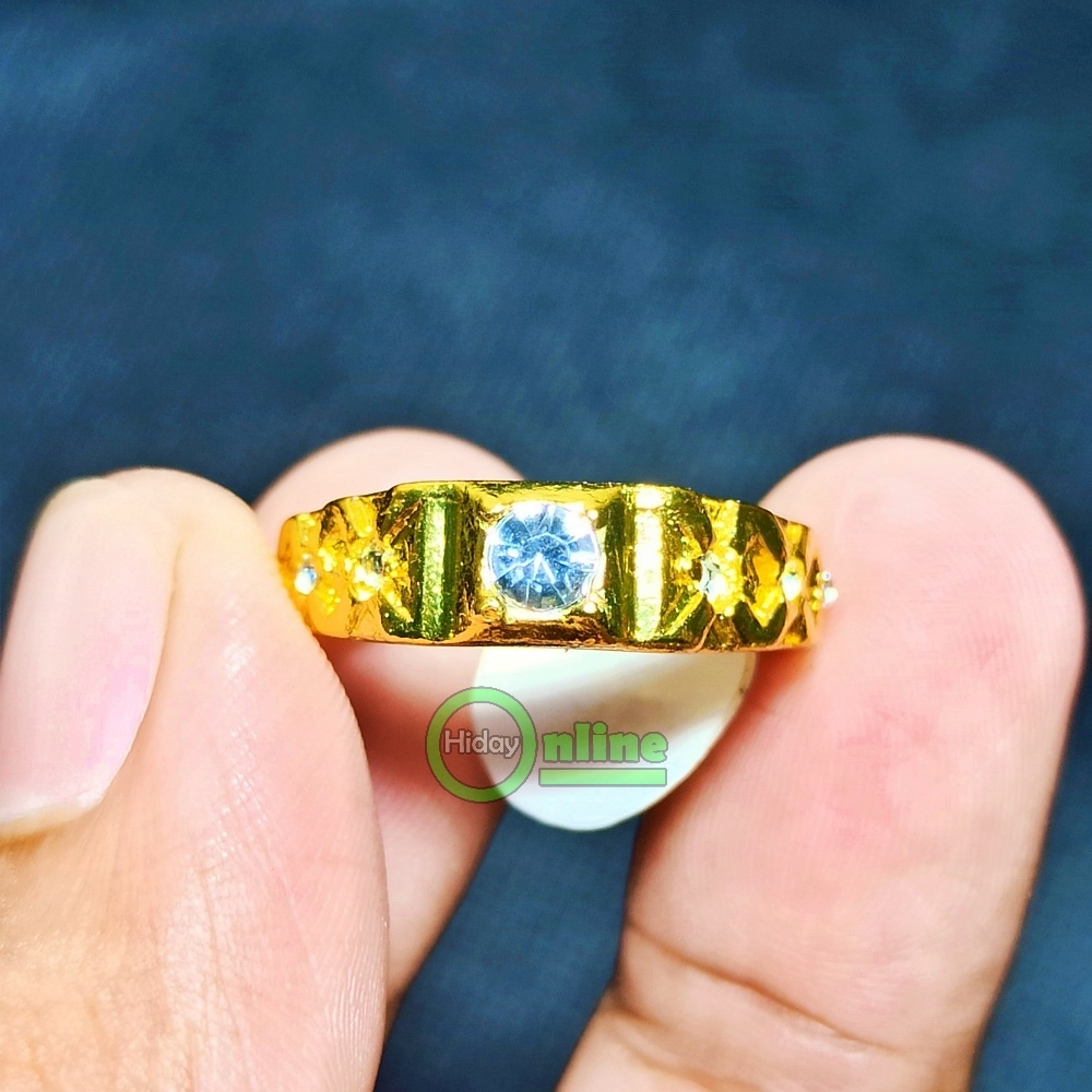 CINCIN BERLIAN PUTIH ZIRCON REPLIKA MURAH
