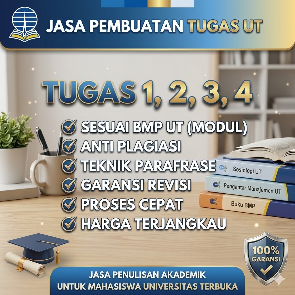Pembuatan Tugas Kampus UT dan Metopen Bergaransi