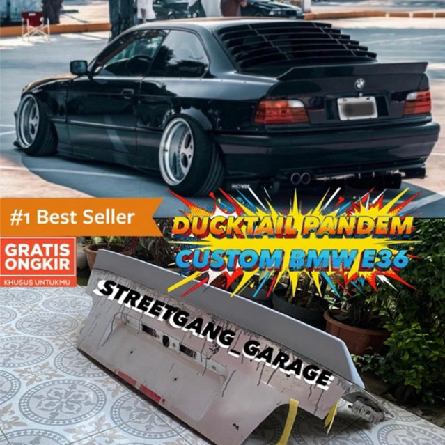 ducktail bmw e36 / spoiler bmw e36