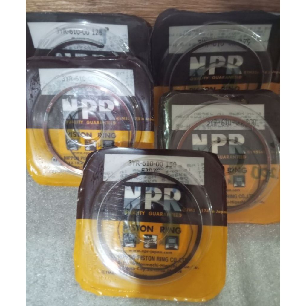 NPR • RING PISTON YAMAHA FIZR NPR OV STANDAR - OV 300 ORIGINAL