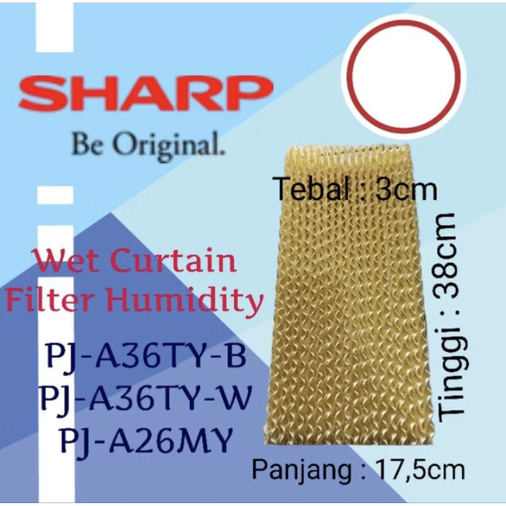 Filter pendingin Air Coolers SHARP PJ-A36/PJ-A26