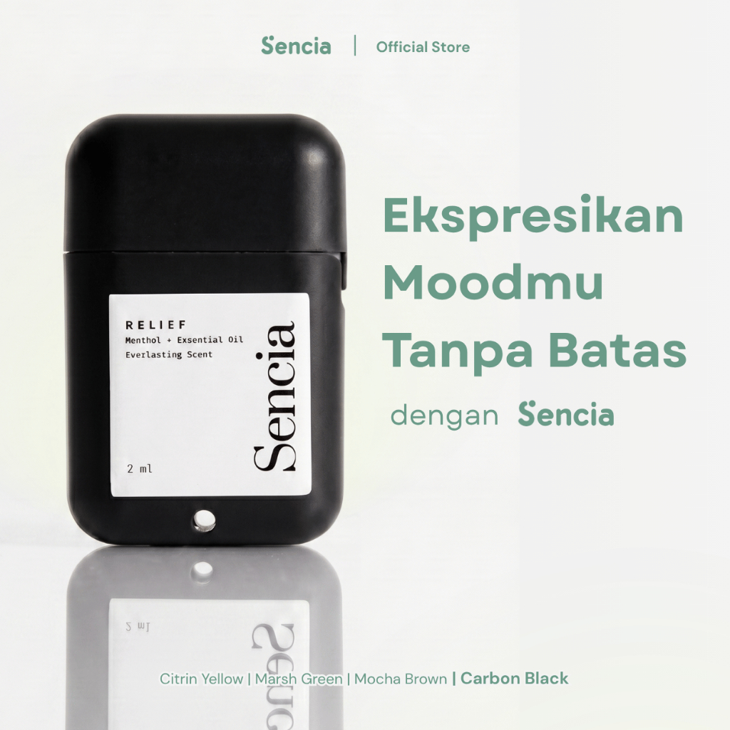 SENCIA [Starter-kit] Inhaler Aromatherapy anxiety stres relaxing depresi overthinking
