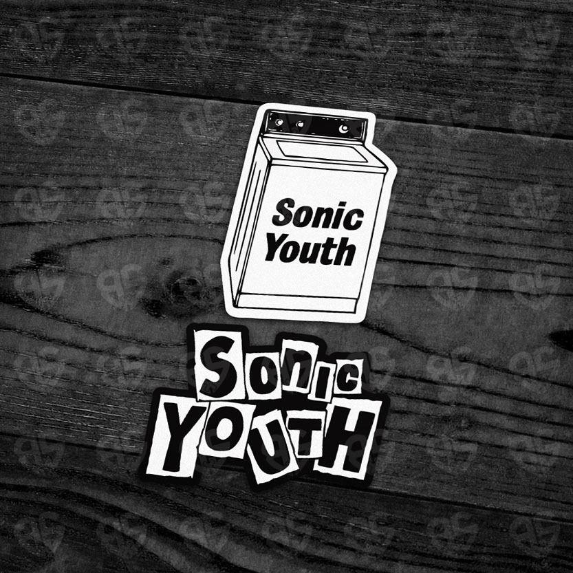 SONIC YOUTH - Sticker Band  Sonic Youth (BOOTLEG)