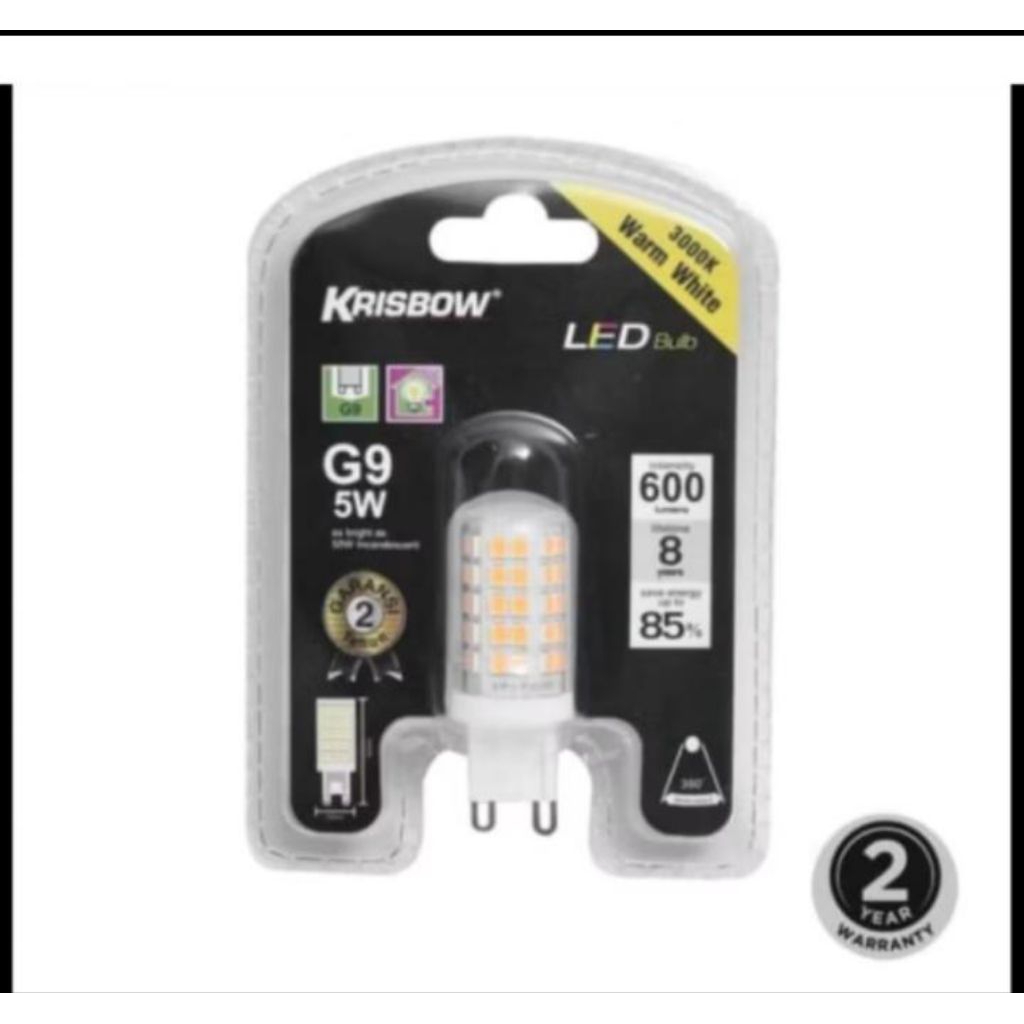 lampu G9 LED 5watt