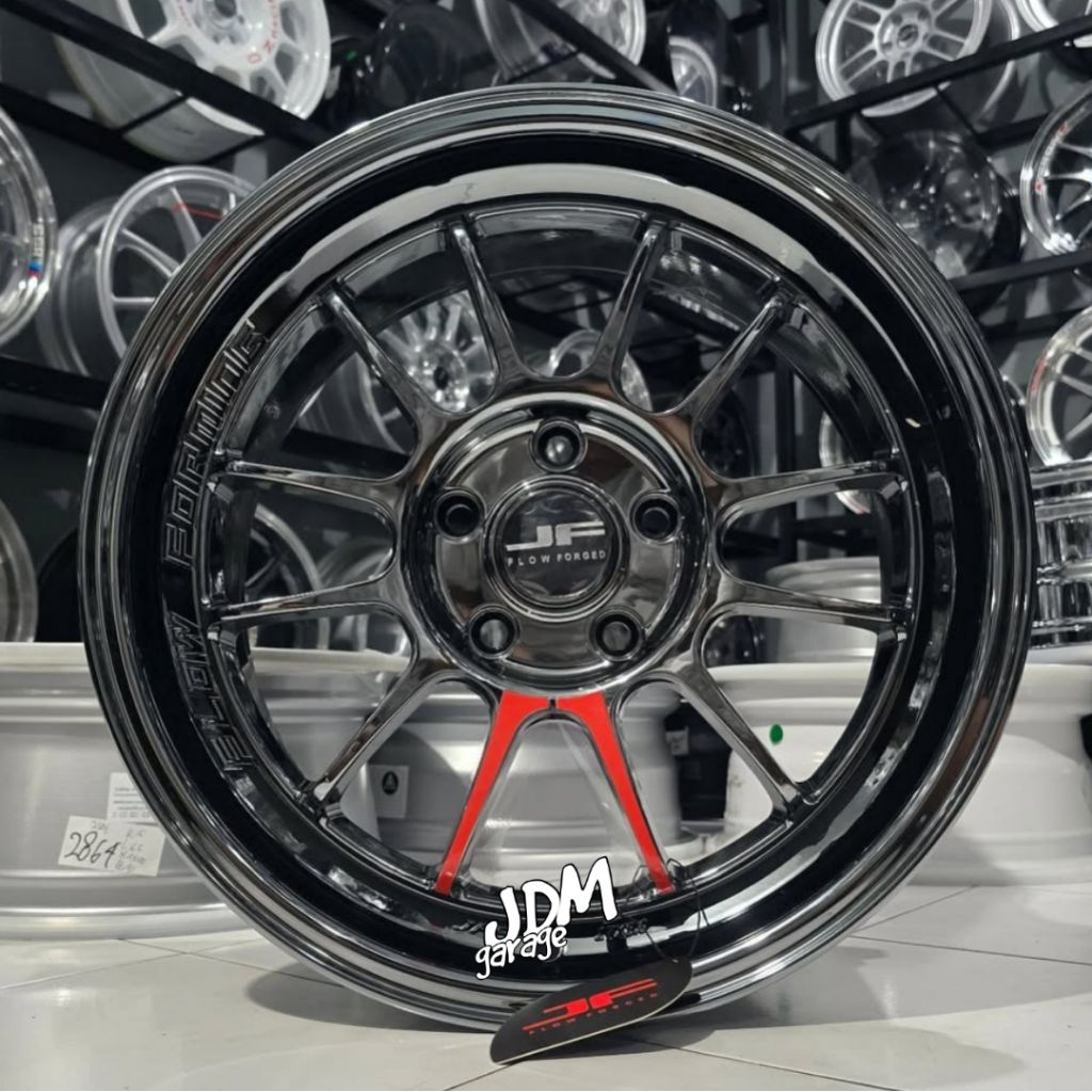 velg ring 17 BUZZ JF FLOW FORMING lebar 8 pcd 5x114,3 velg mobil ring 17 pnp mobil reborn venturer z