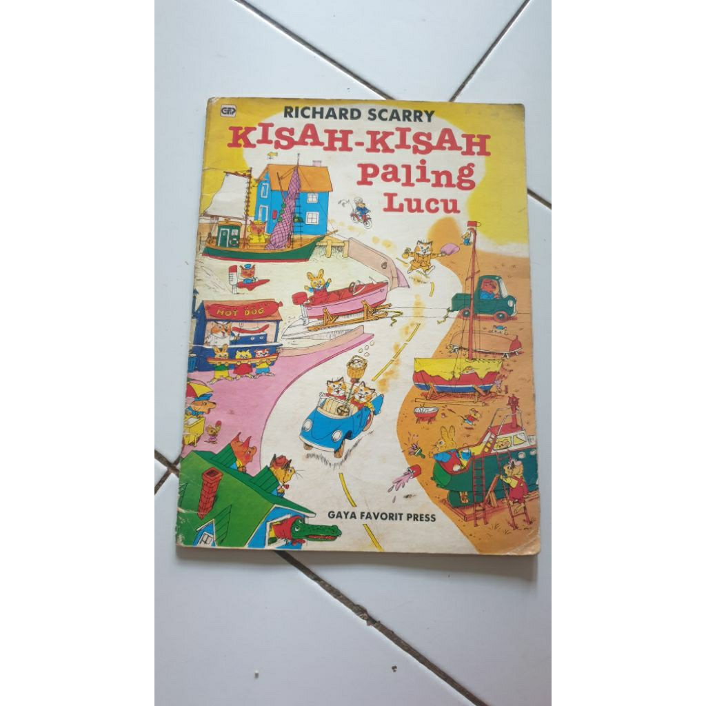 Buku Cerita Richard Scarry Kisah kisah paling lucu