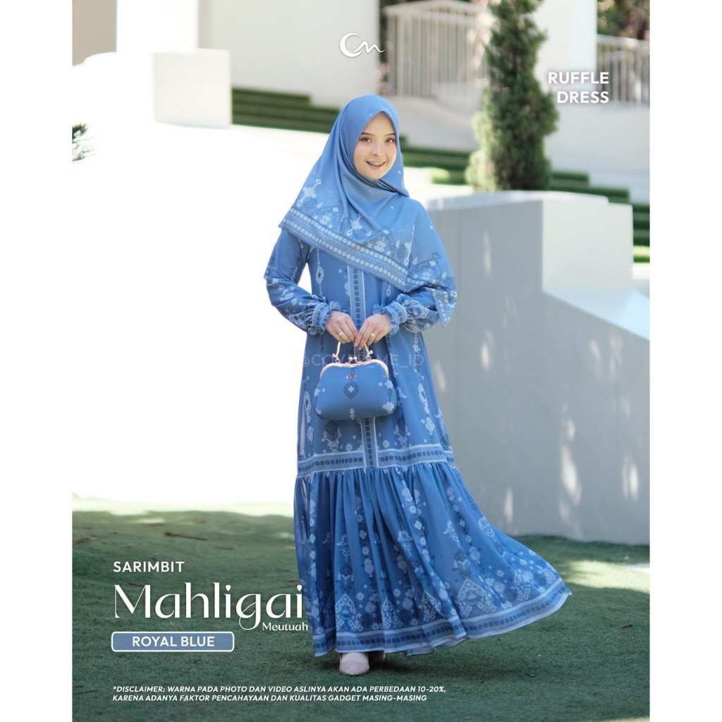 Mahligai Dress Mom Ruflle Only By Cover Me