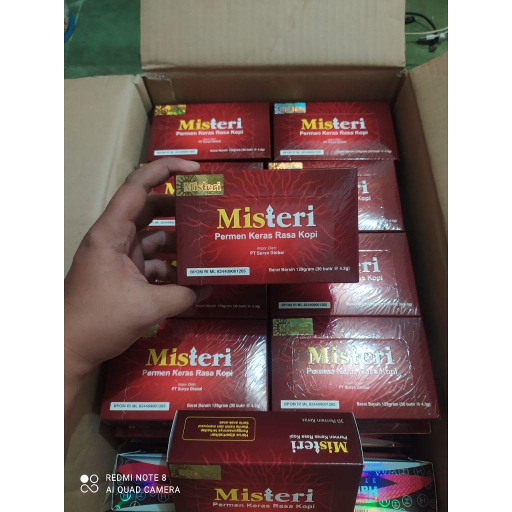 30pcs permen suplemen misteri candy 1 box