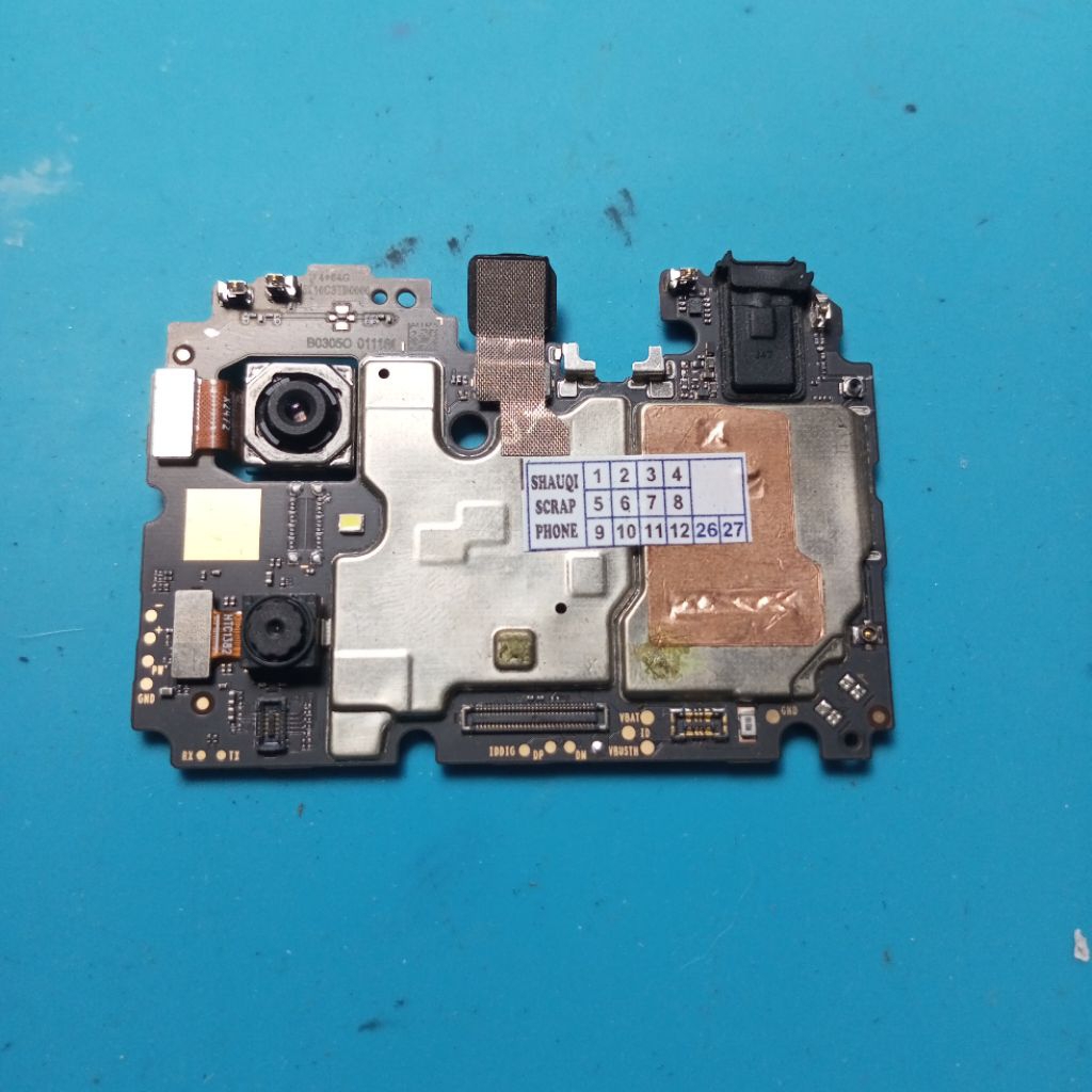 Mesin Redmi 12C original copotan normal tested cek deskripsi