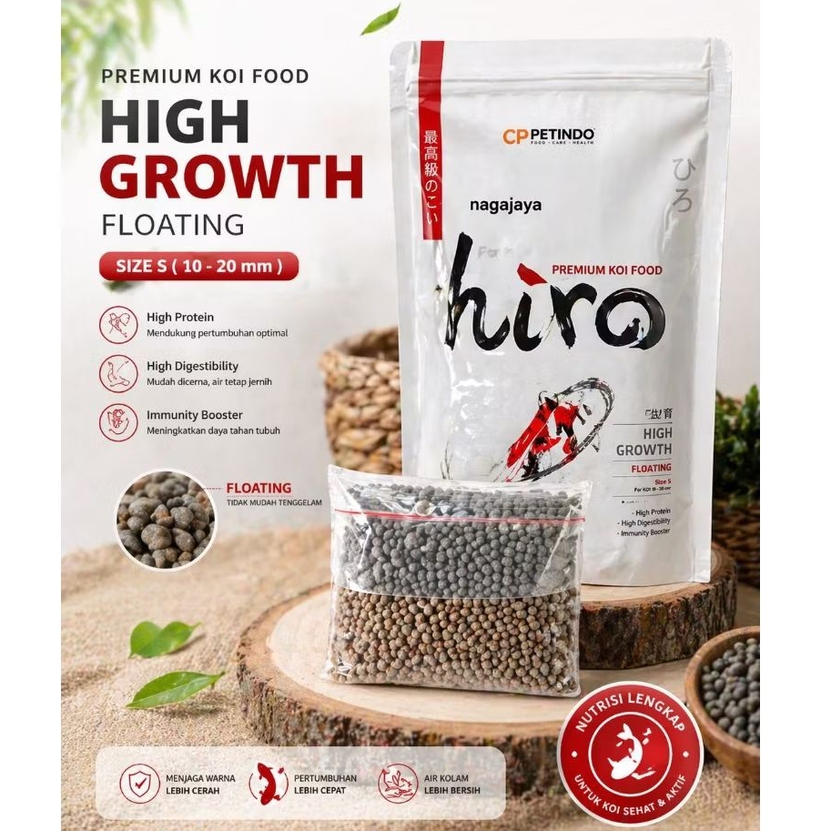 Hiro higt growth_ pakan ikan koi
