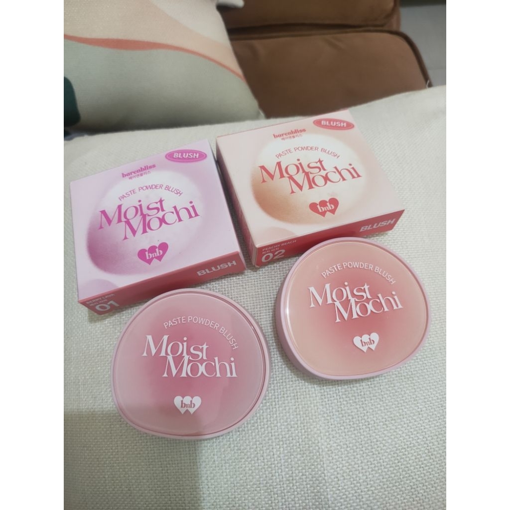 preloved BNB barenbliss moist mochi paste powder blush