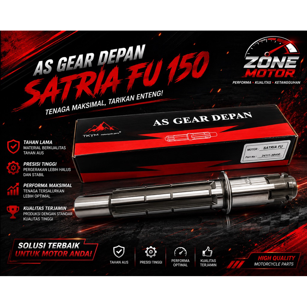 Takayama AS GEAR DEPAN tipe motor SATRIA FU 150