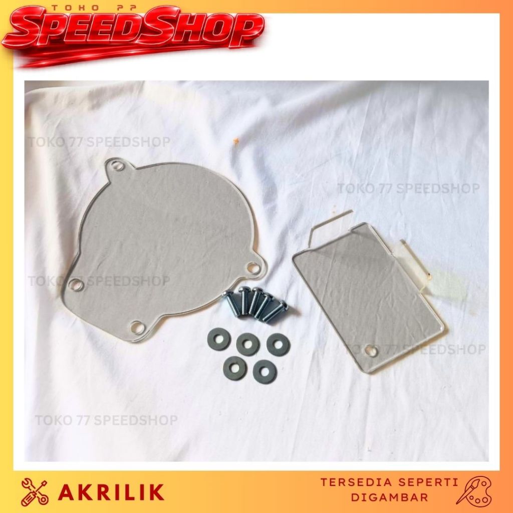 COVER CVT AEROX CONNECTED AKRILIK TUTUP COVER CVT AEROX CONNECTED