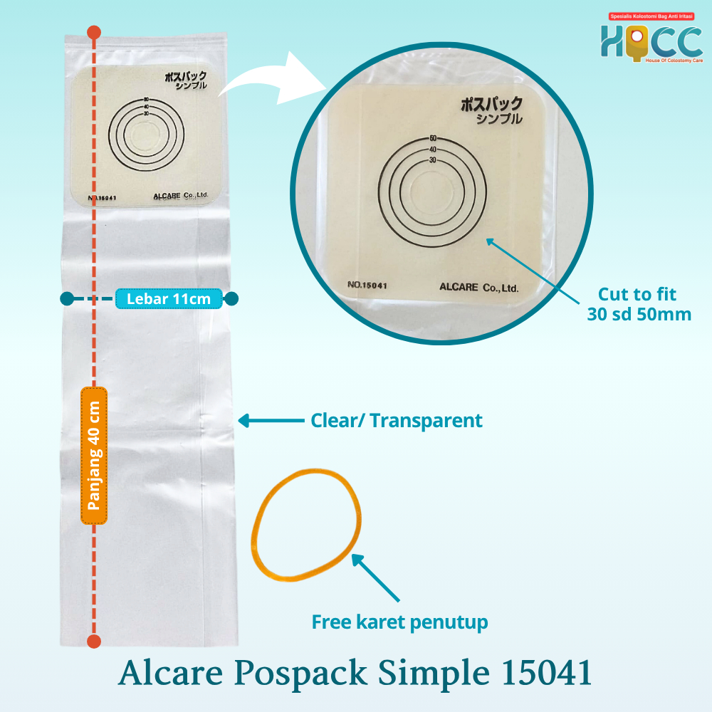 Alcare Colostomy Bag | Alcare Postpack simple