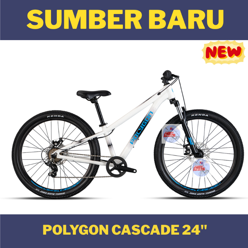Sepeda Gunung Mtb Polygon Cascade 24" New Promo