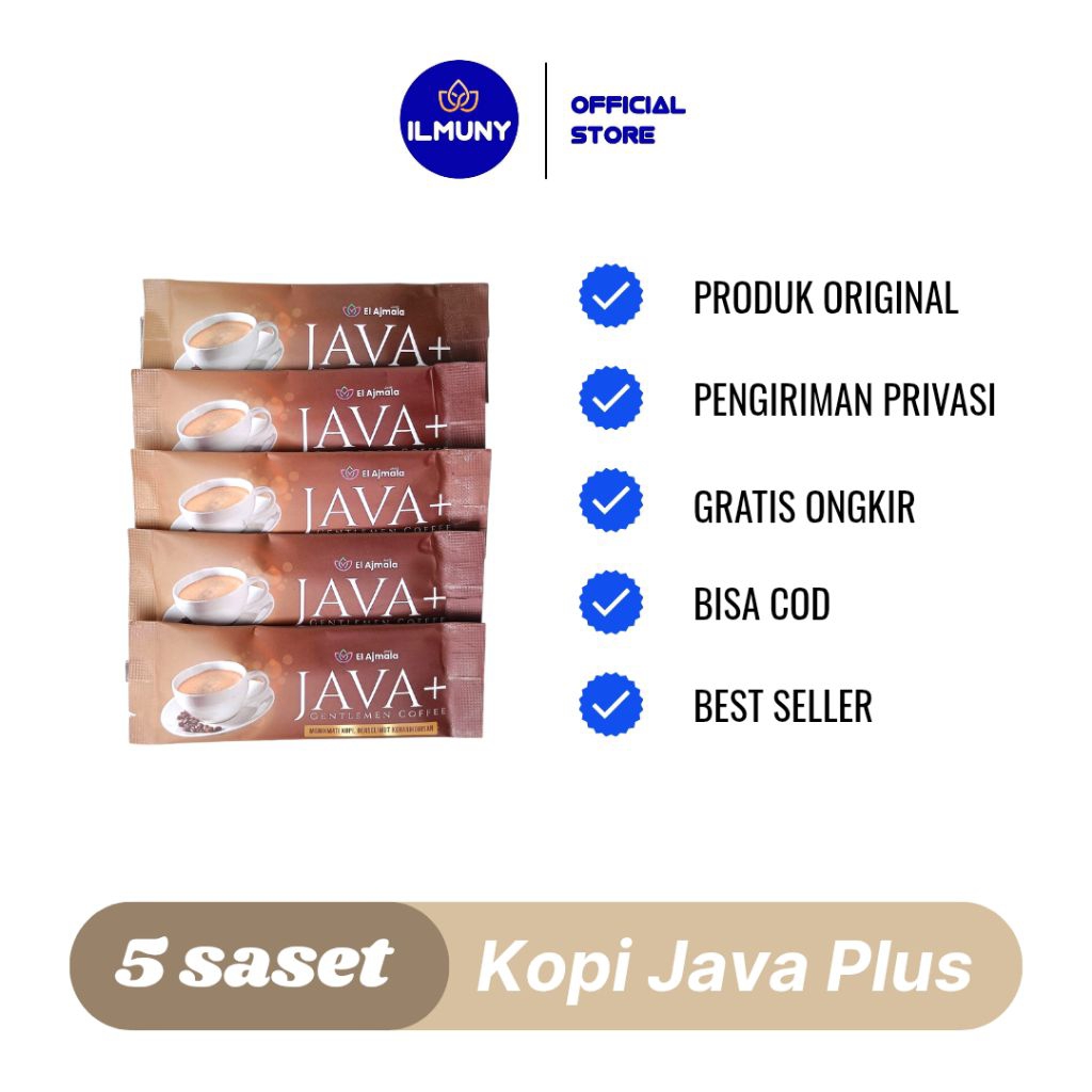 5 Saset Kopi Java Plus