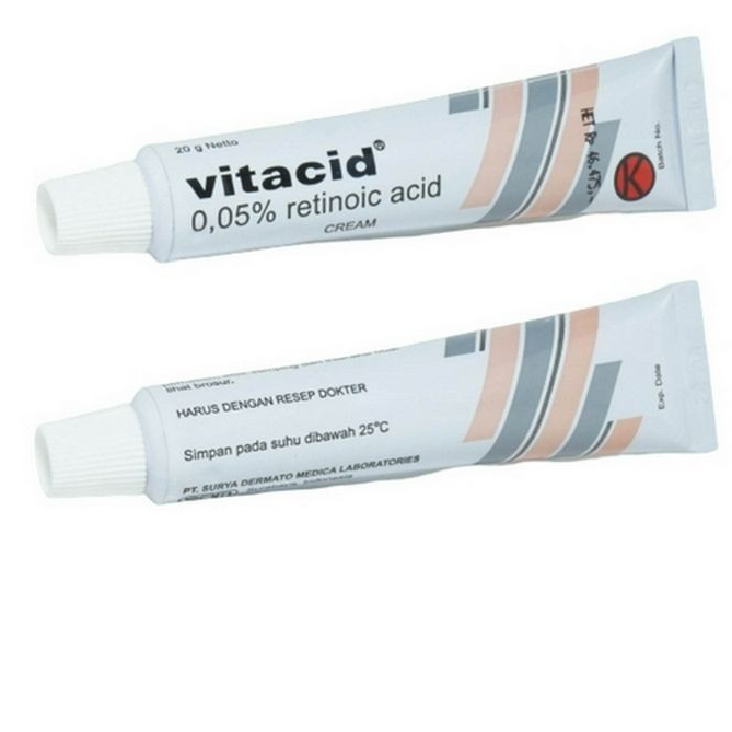 VITACID 0.05% CREAM 1 TUBE @ 20 G