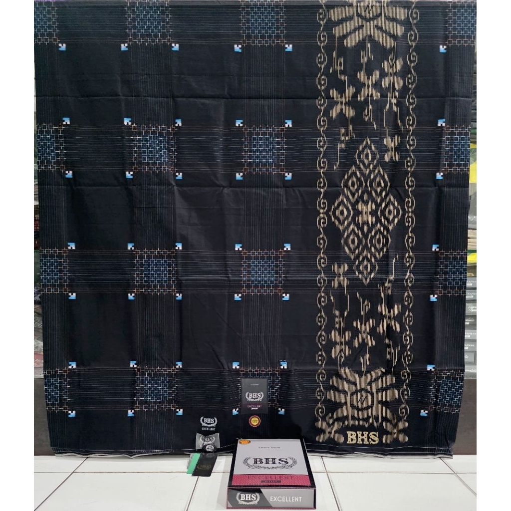 SARUNG BHS EXCELLENT SONGKET SKT,SGA,SSP MIX SILVER ORIGINAL