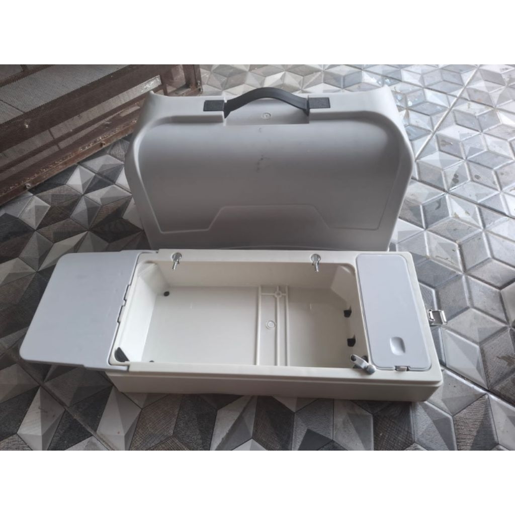 BOX TEMPAT MESIN JAHIT KLASIK SEMI PORTABLE