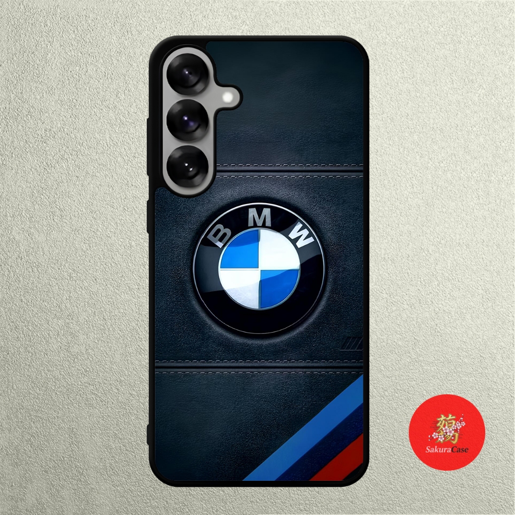 Case Samsung A57 A56 A36 A37 A50 A50 A51 A52 A53 A54 A55 Rubber Softcase  BMW Big Logo