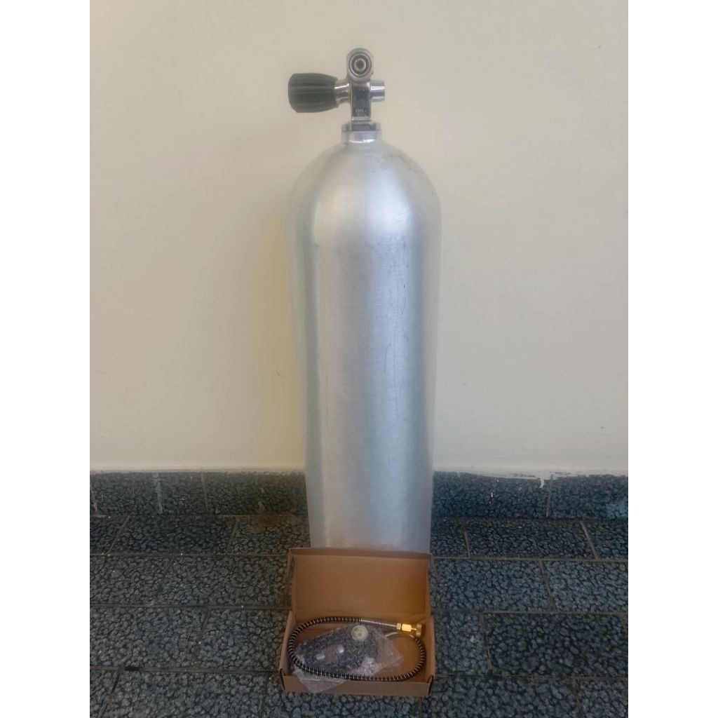 Tabung Scuba 80 Cuft + Regulator Baru