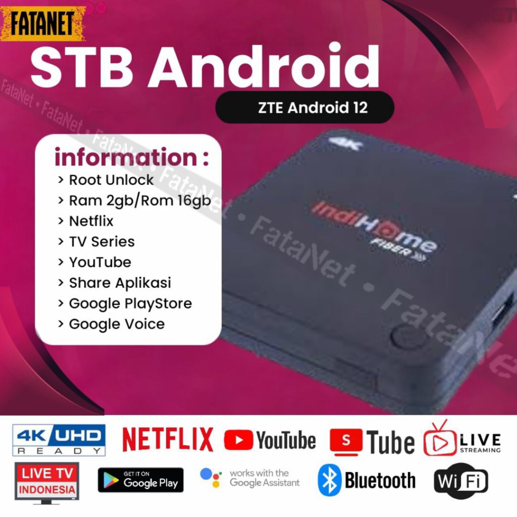 STB B860H V.5 Android 12 RAM 2/8GB UNLOCK/ROOT Fullset