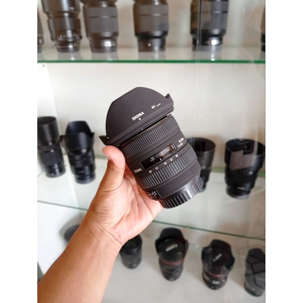 LENSA SIGMA 10-20mm F4-5.6 FOR CANON