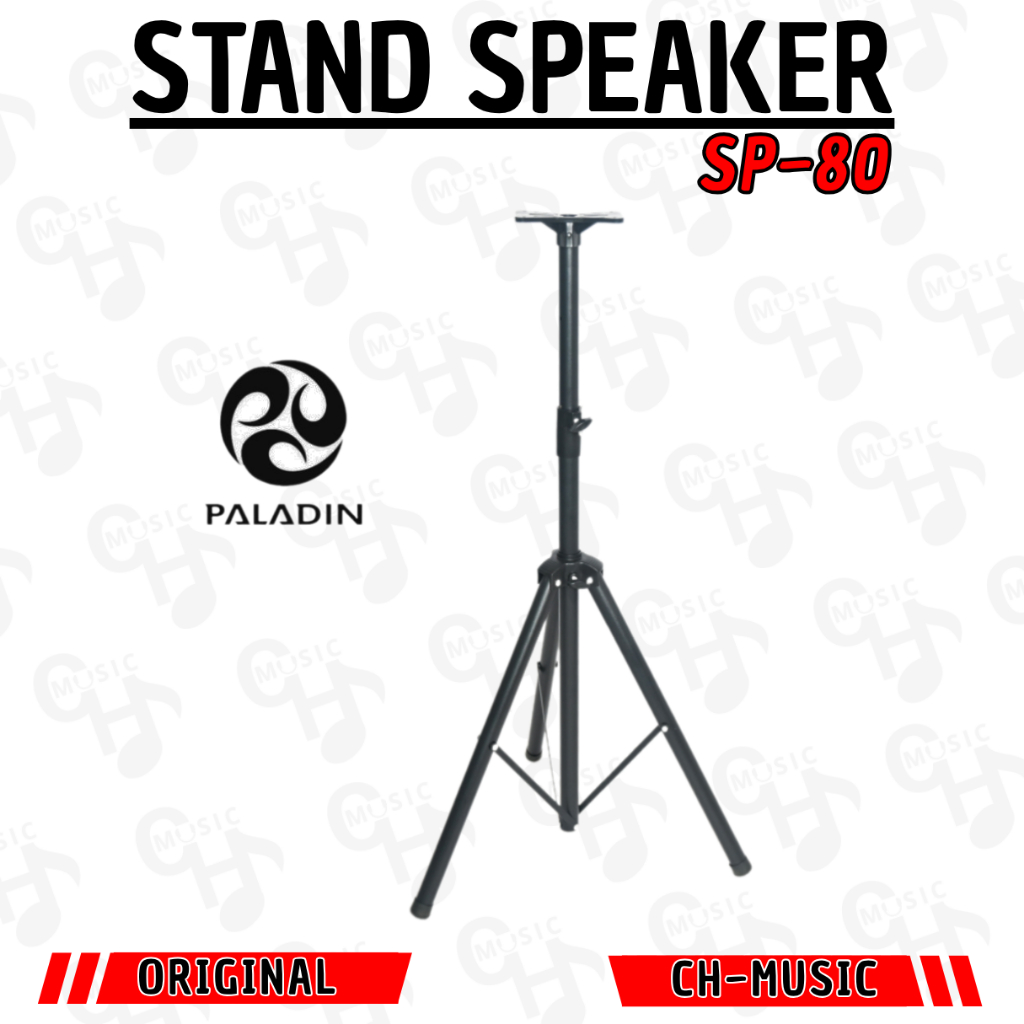 Paladin SP80 Stand Speaker Universal Paladin SP-80 Tripod Stand Speaker