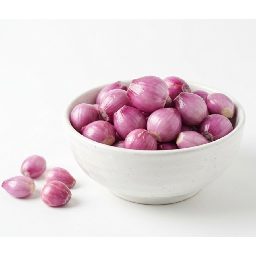 Bawang Merah Kupas Segar - Luna Sayur Bali