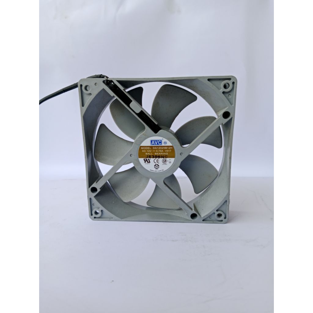 Kipas Fan DC  12V 0.75A AVC Cooling Fan 12CM