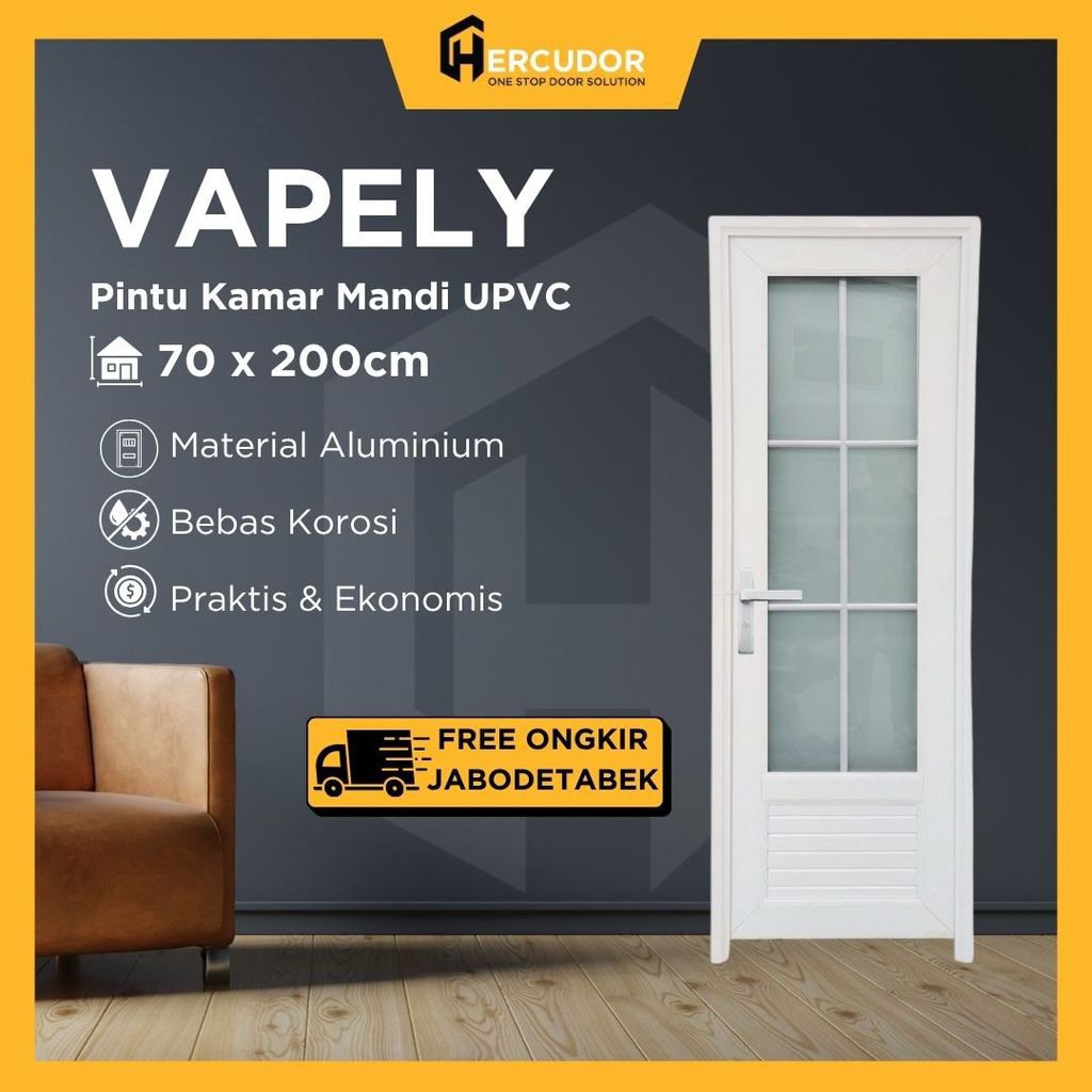 pintu upvc kamar mandi wc toilet kaca