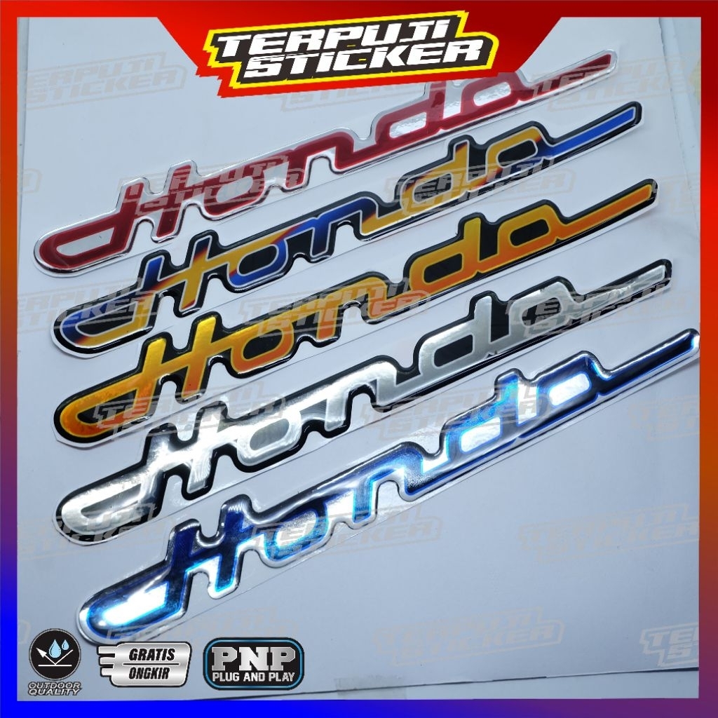 emblem timbul honda latin/emblem honda latin