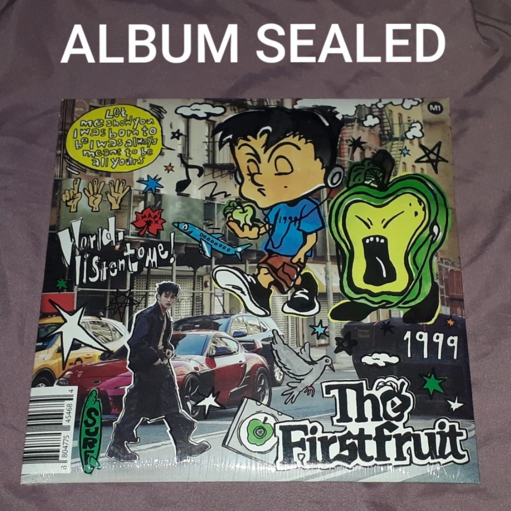 Readystock Official Sealed Album Mark The Firstfruit Square Flap Trilogy Righteous Vertical Flip Jen