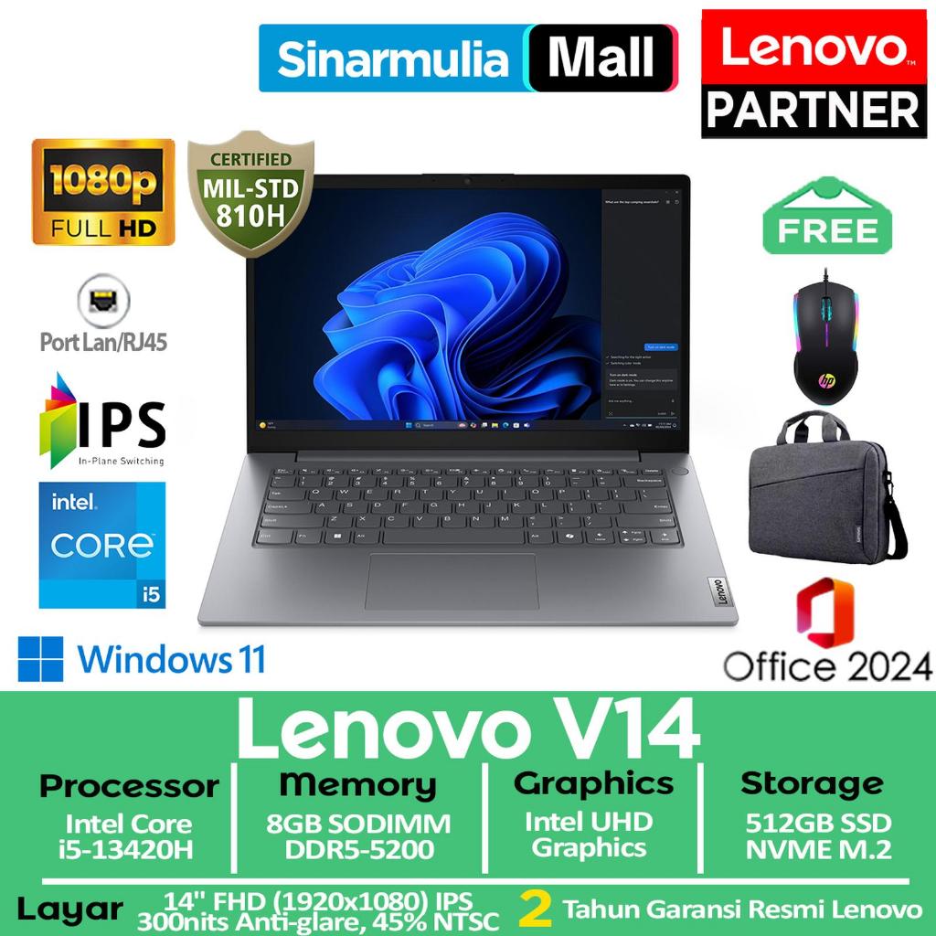 Lenovo V14 G4 i5-13420H 512GB SSD 8GB FHD IPS Win11+OHS
