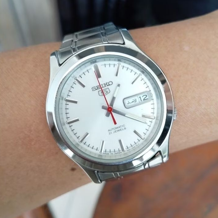 Seiko 5 Automatic SNK789K1 Cal 7s26-03J0 White Dial Like New