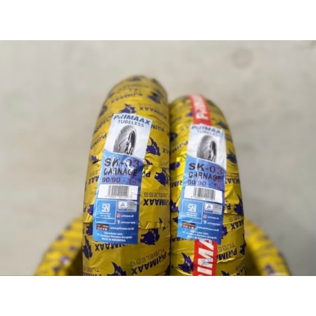 Primaax sk3 sk03 sk 3 sk 03 Tubeless Primaax SK-03 Berkualitas Tinggi untuk Ring 14