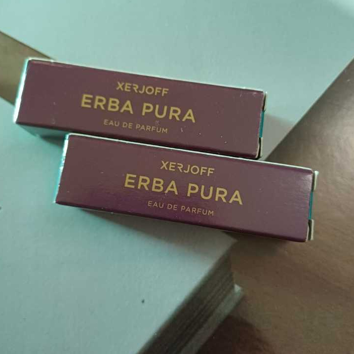 Vial erba pura xerjoff xj TRY SAMPLE PERFUME