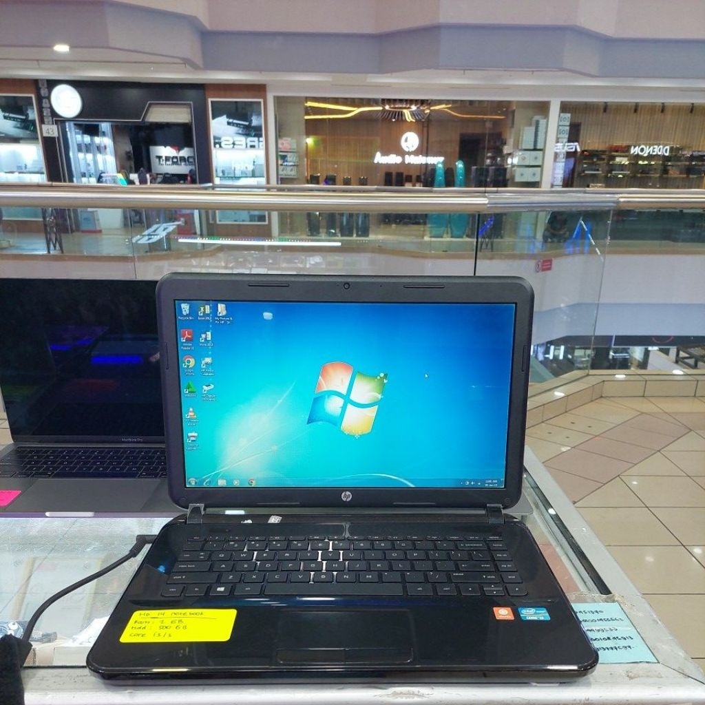 Laptop Hp 14-d012TU core i3-3110M ram 2gb hdd 500gb minus lcd 1311