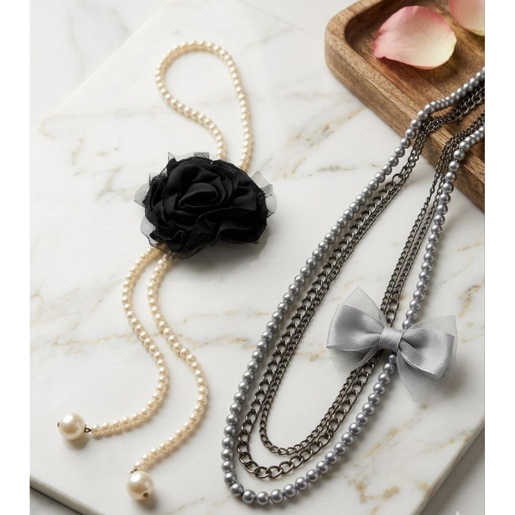 AKSESORIS MUTIARA | MUTIARA PELENGKAP AKSESORIS | KALUNG MUTIARA | IKAT PINGGANG MUTIARA