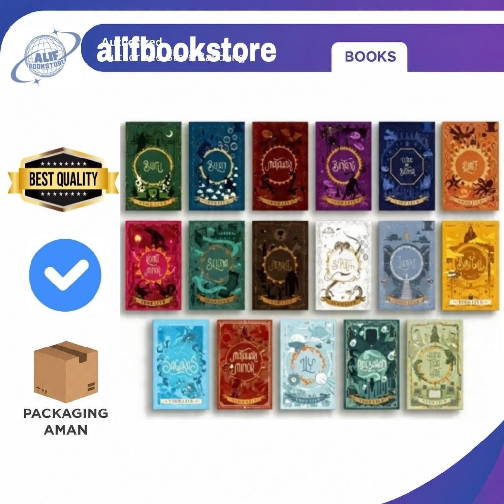 Bumi Series Tere Liye lengkap Novel Fiksi Terlaris harga hemat