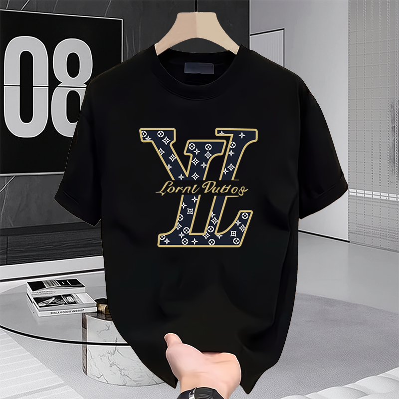 Kaos LV Exclusive  100% Katun Original Oversize Couple | Cotton Heavyweight Premium