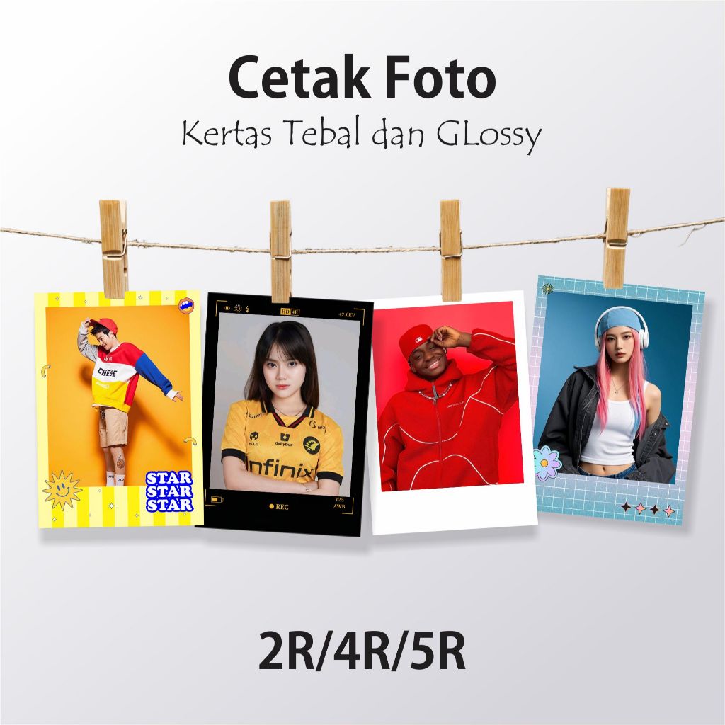 PAKET CETAK FOTO FREE LAMINASI GLOSY 2R 4R 5R - CETAK FOTO PREMIUM - CETAK FOTO BERGAMBAR